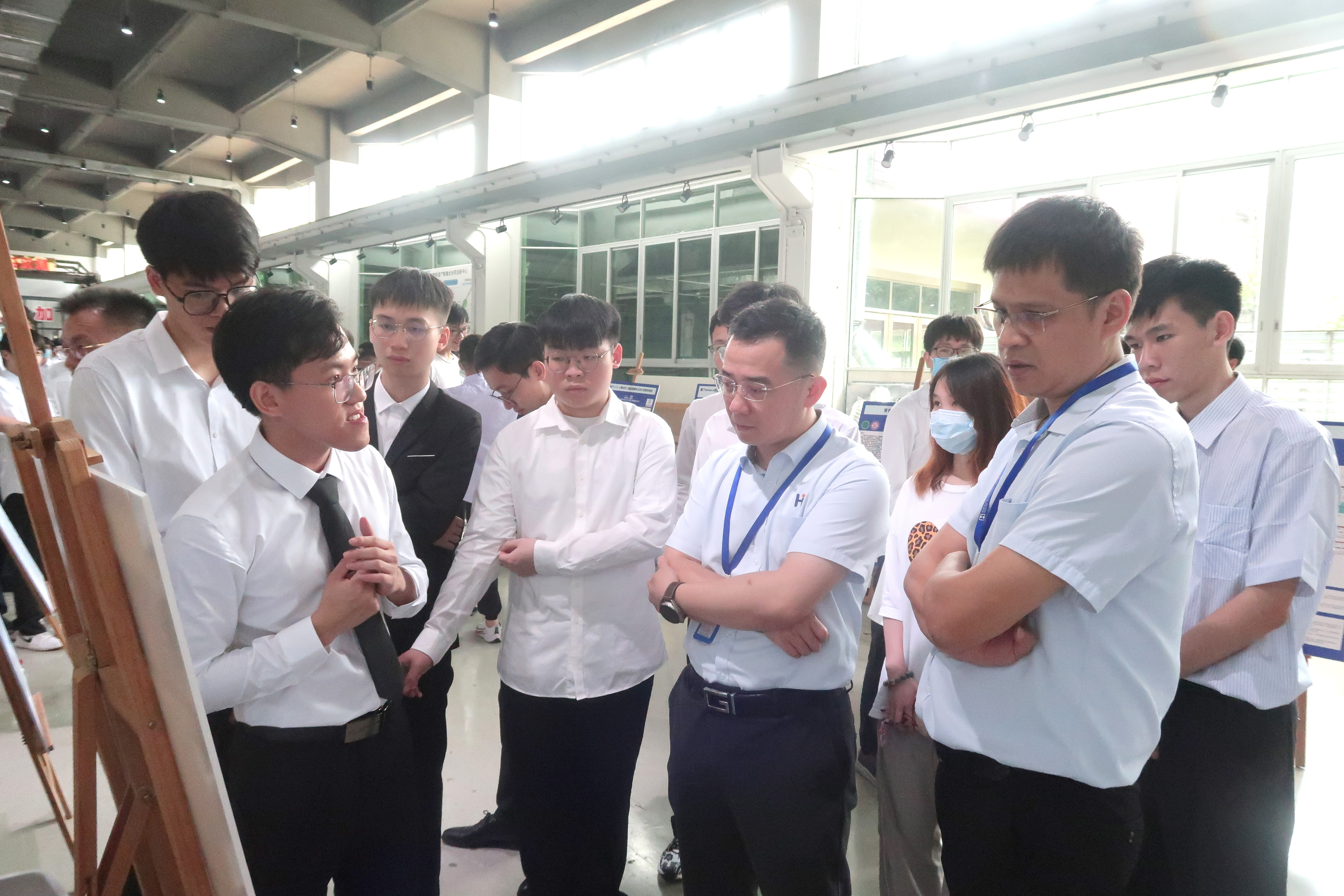 2022年6月星空电竞科技受邀参加东莞理工粤台学院智能制造工程系成果展      2022年6月17日